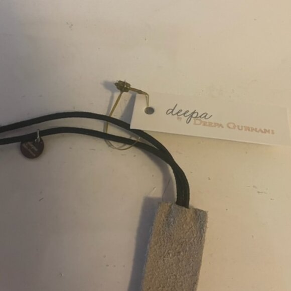 Deepa diamante and translucent bugle bead embellished headband
